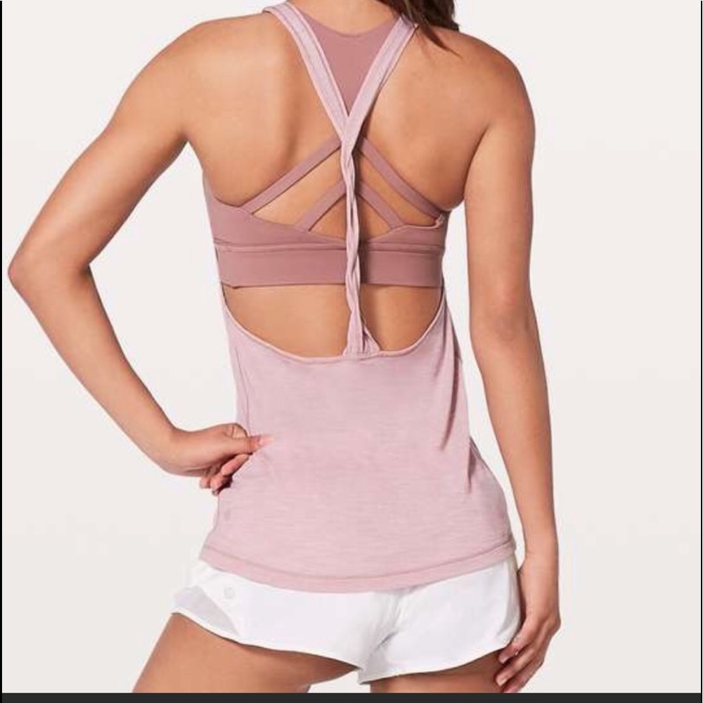 Lululemon twist tank top